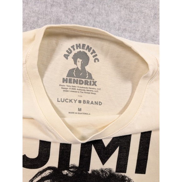 Lucky Brand JIMI HENDRIX Mens Medium Graphic T Shirt M - Picture 4 of 9